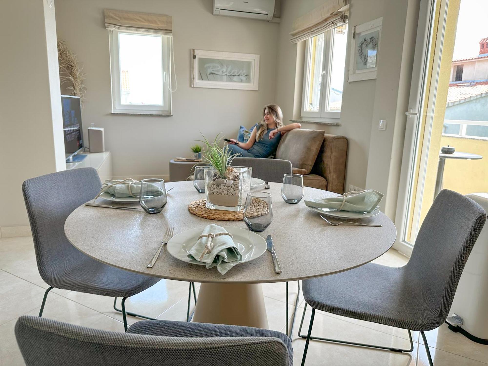 Apartment Baska Mit Poolarea - Krk, Kroatien Ngoại thất bức ảnh